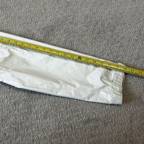 Patagonia Jacket Women’s Large White Torrentshell H2NO Full Zip Hooded Gorpcore - Picture 16 of 16